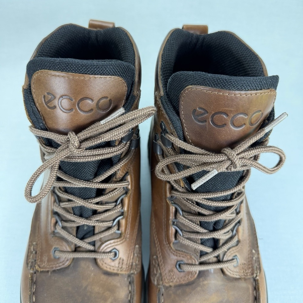 ECCO Track 25 Gore-Tex Waterproof Mid Boots Brown Leather Men's US 13   EU 47 - Picture 7 of 13